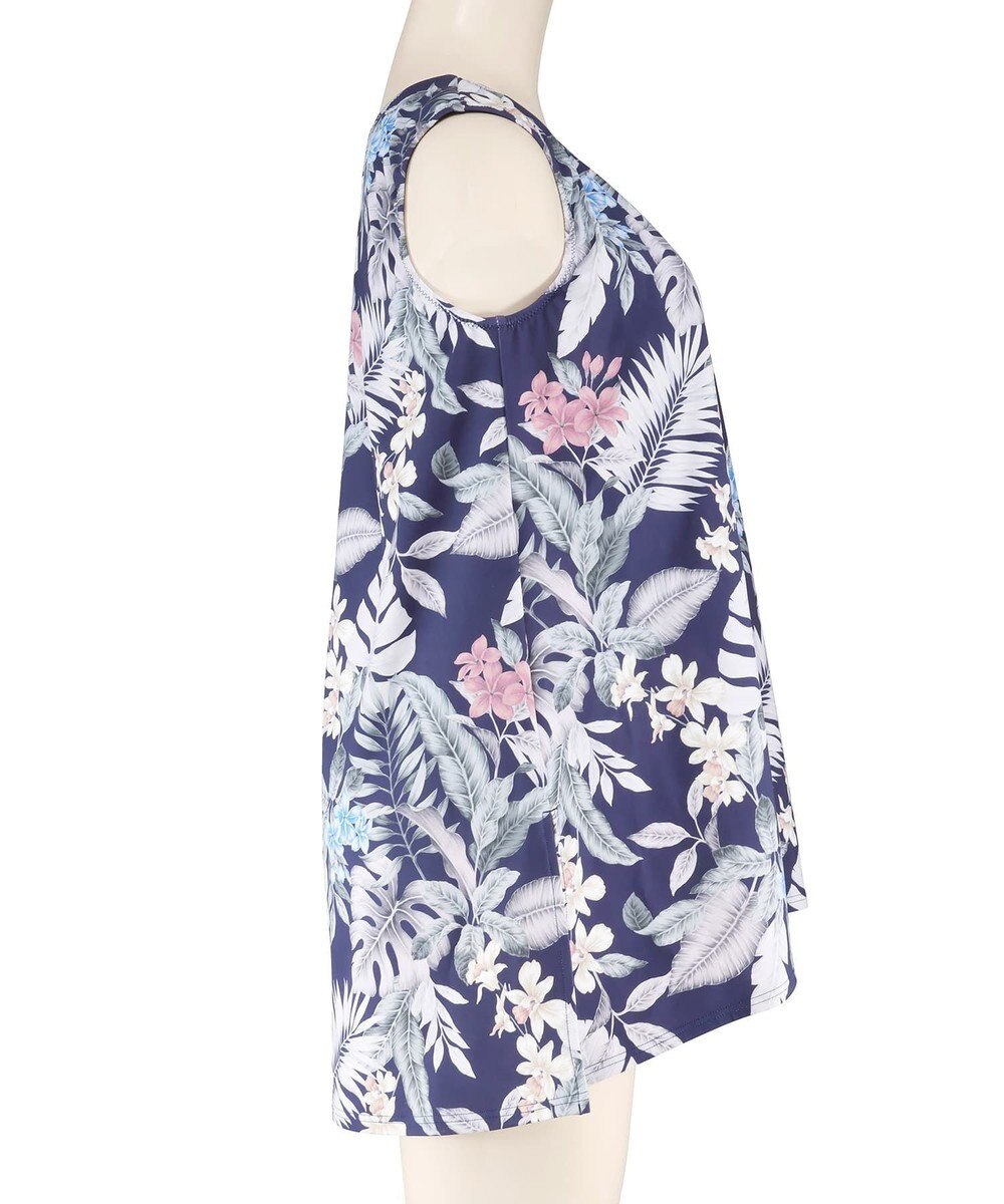 San-ai Resort（三愛水着楽園） 【水陸両用】　プリントカップ付きトップス　M・L　【Reir（レイール）】 