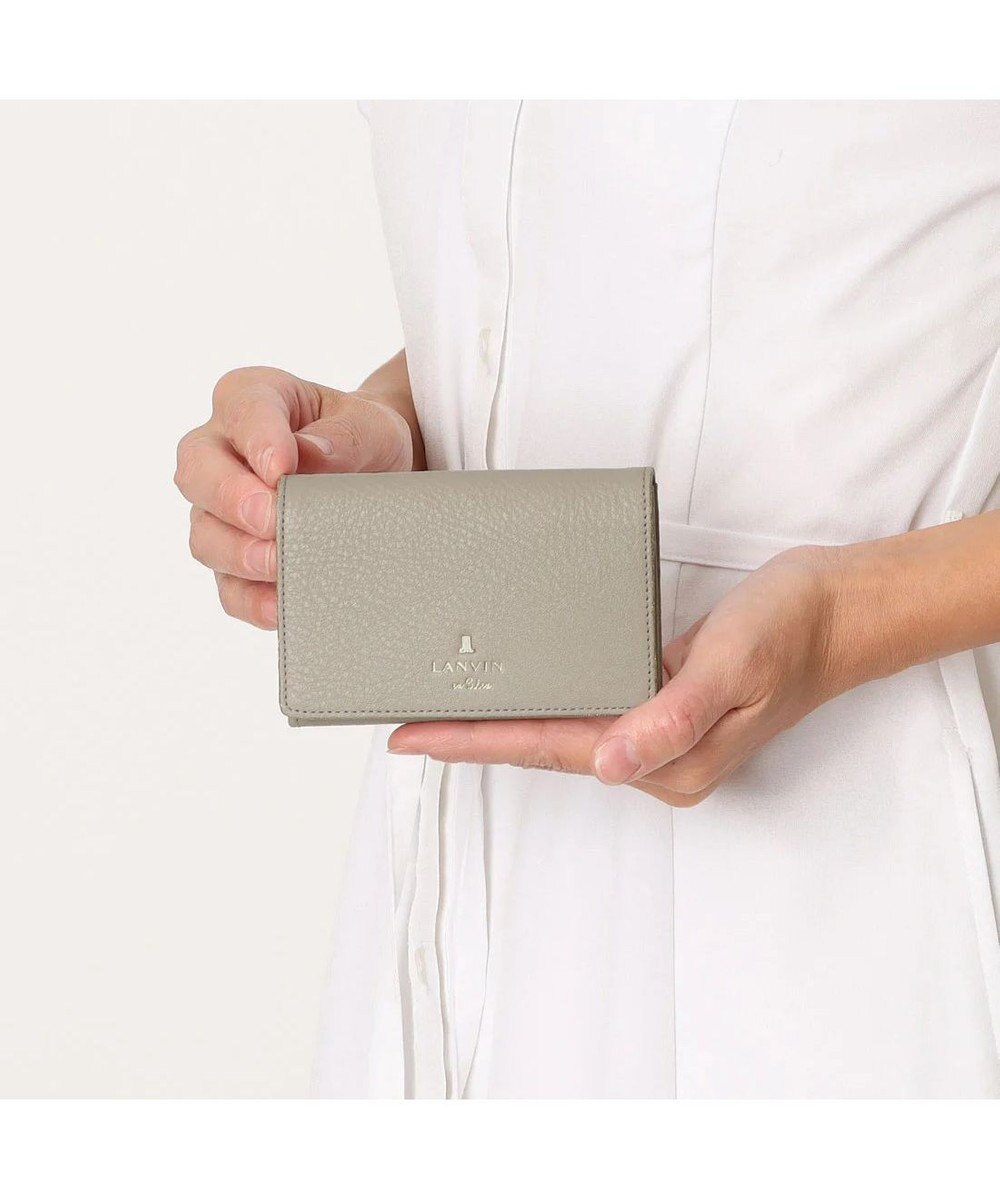 LANVIN en Bleu メラニー 名刺入れ 