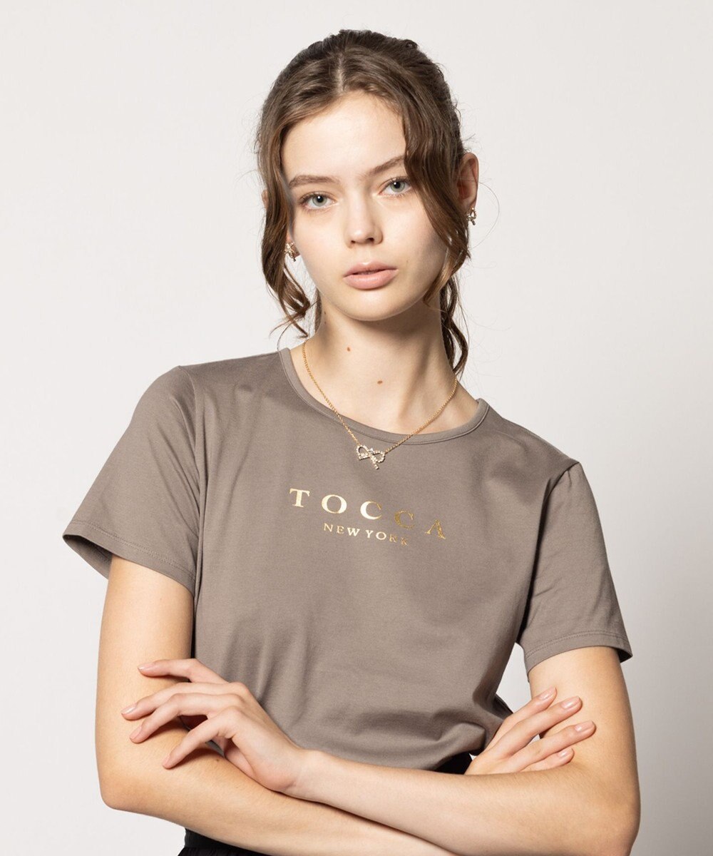 TOCCA 【洗える】TOCCA NEW YORK LOGO TEE Tシャツ 