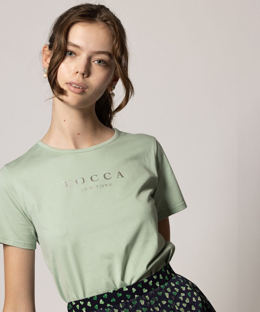 TOCCA 【洗える】TOCCA NEW YORK LOGO TEE Tシャツ 