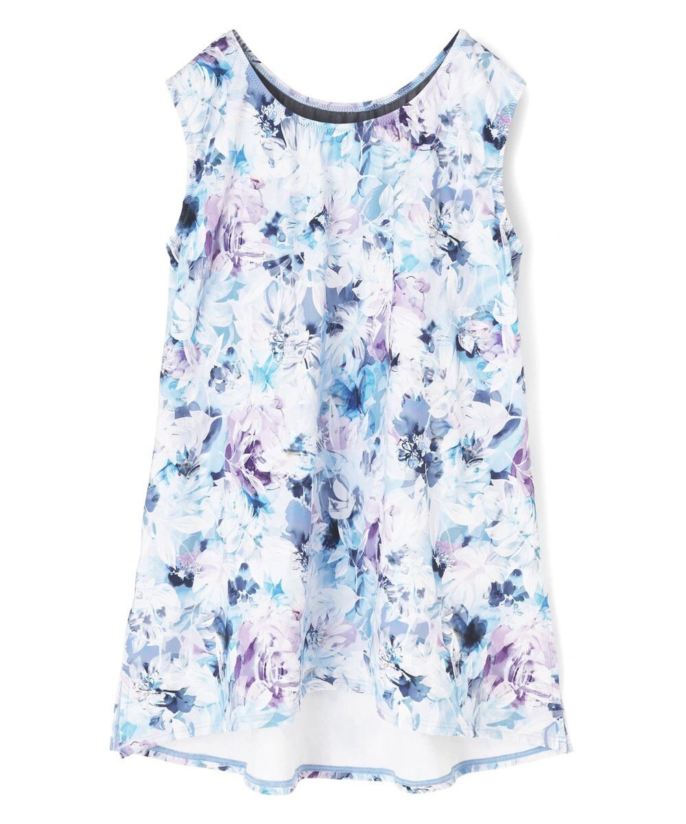 San-ai Resort（三愛水着楽園） 【水陸両用】　プリントカップ付きトップス　M・L　【Reir（レイール）】 