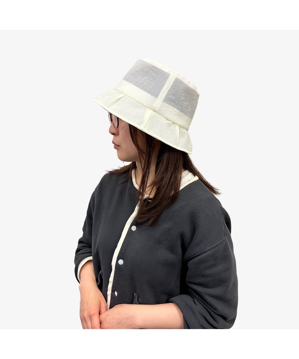 林八百吉商店 un chapeau　フリルハット 