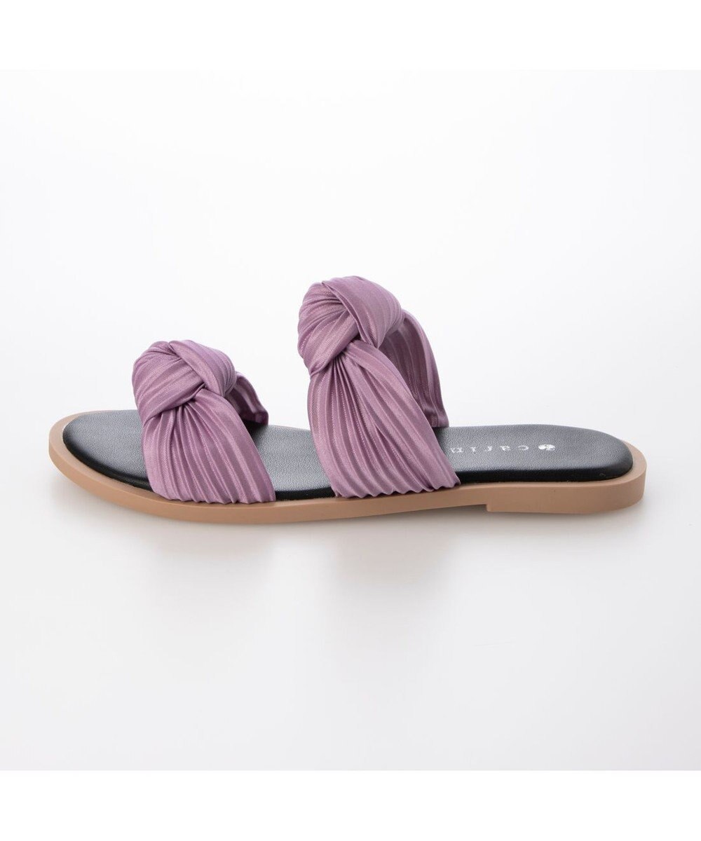 MODE ET JACOMO <carino>プリーツスポンジサンダル 