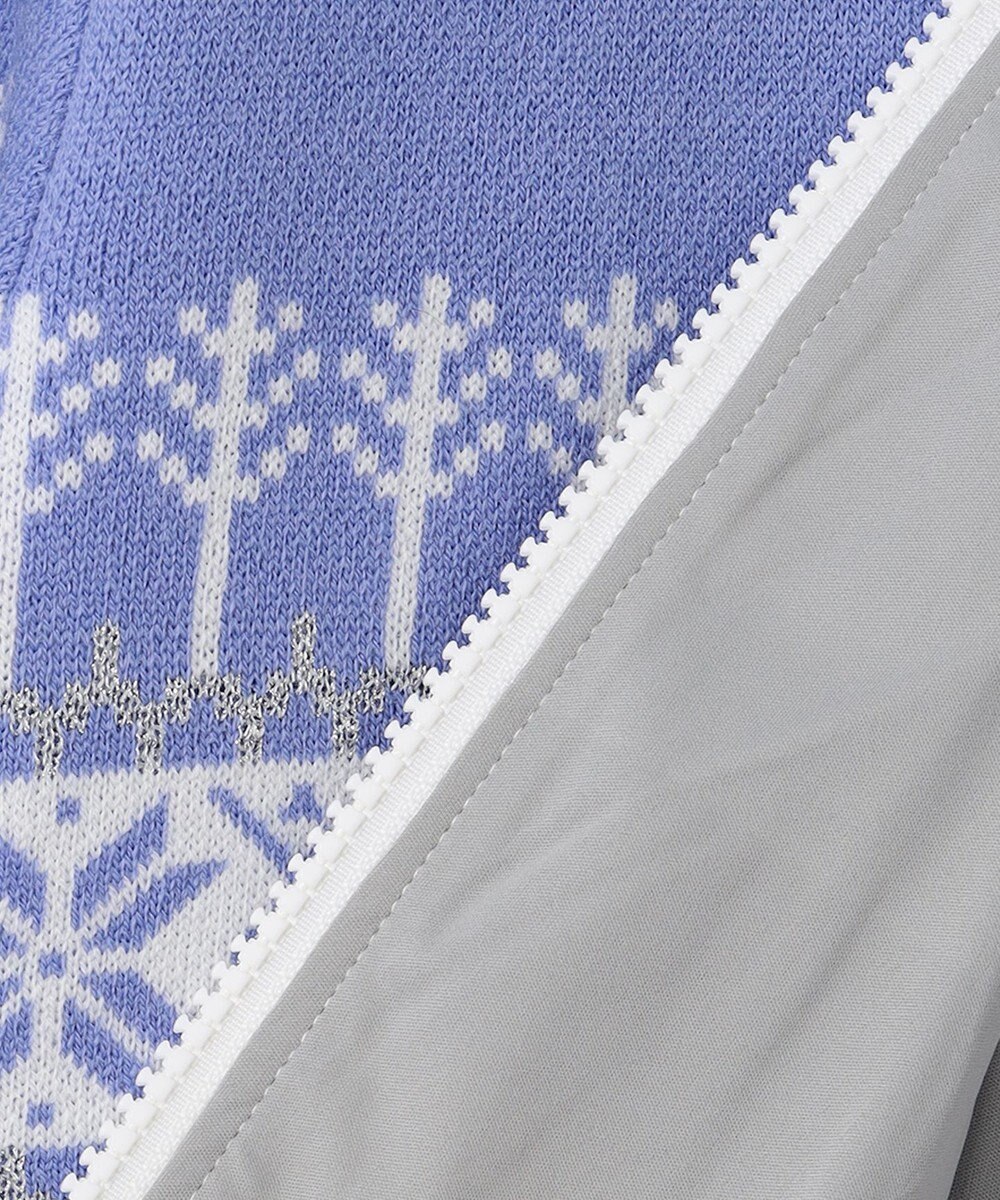 23区GOLF 【WOMEN】【リバーシブル】ノルディック柄　リバーシブル ブルゾン 