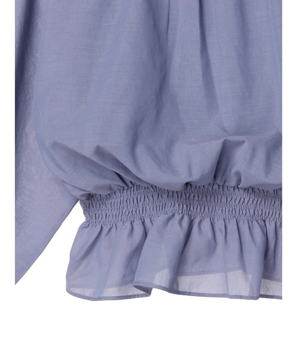 earth music&ecology シャーリングシアーブラウス 