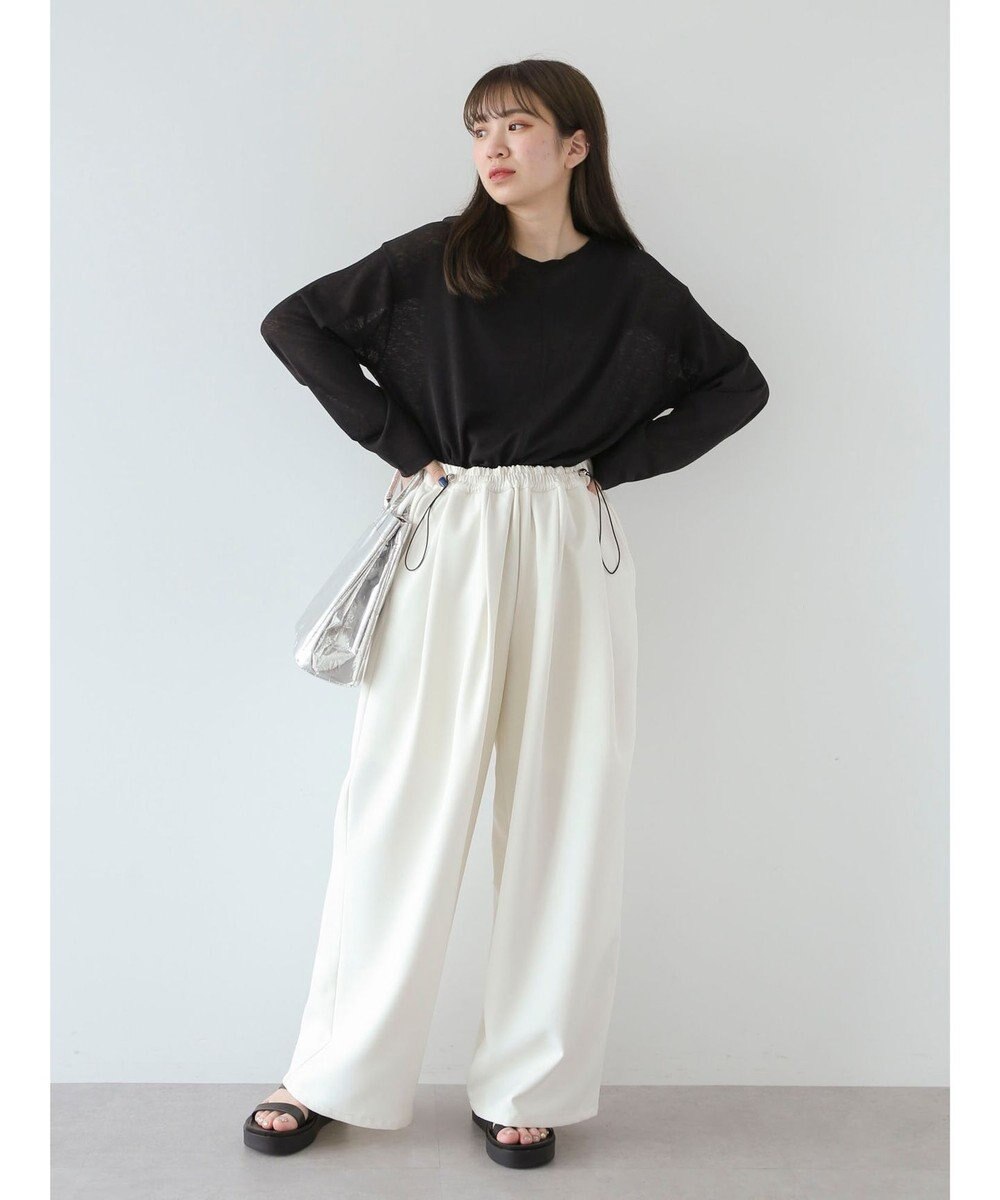 Green Parks ・ＥＬＥＮＣＡＲＥ　ＤＵＥ　ウエストドロストパンツ 