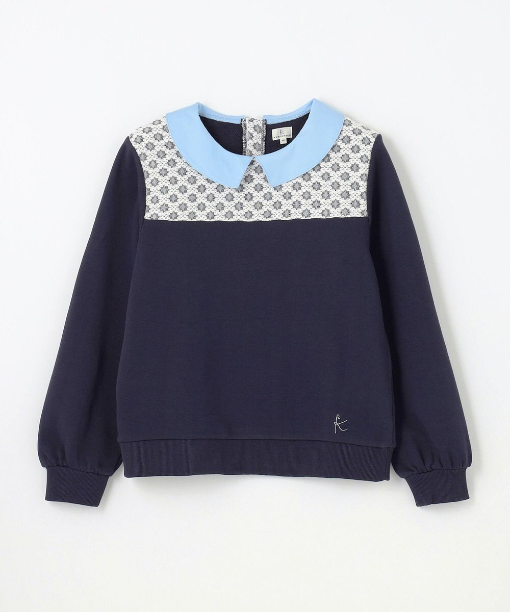 組曲 KIDS 【150-160㎝】レース トレーナー 