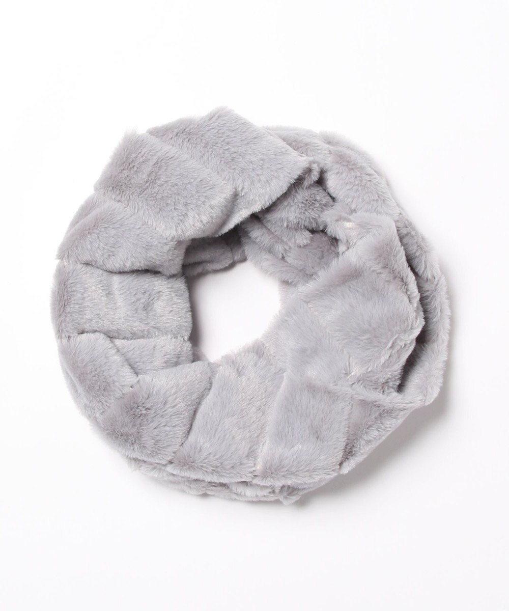 UNBILLION カシュネ cache nez / 畝入りフェイクファースヌード 