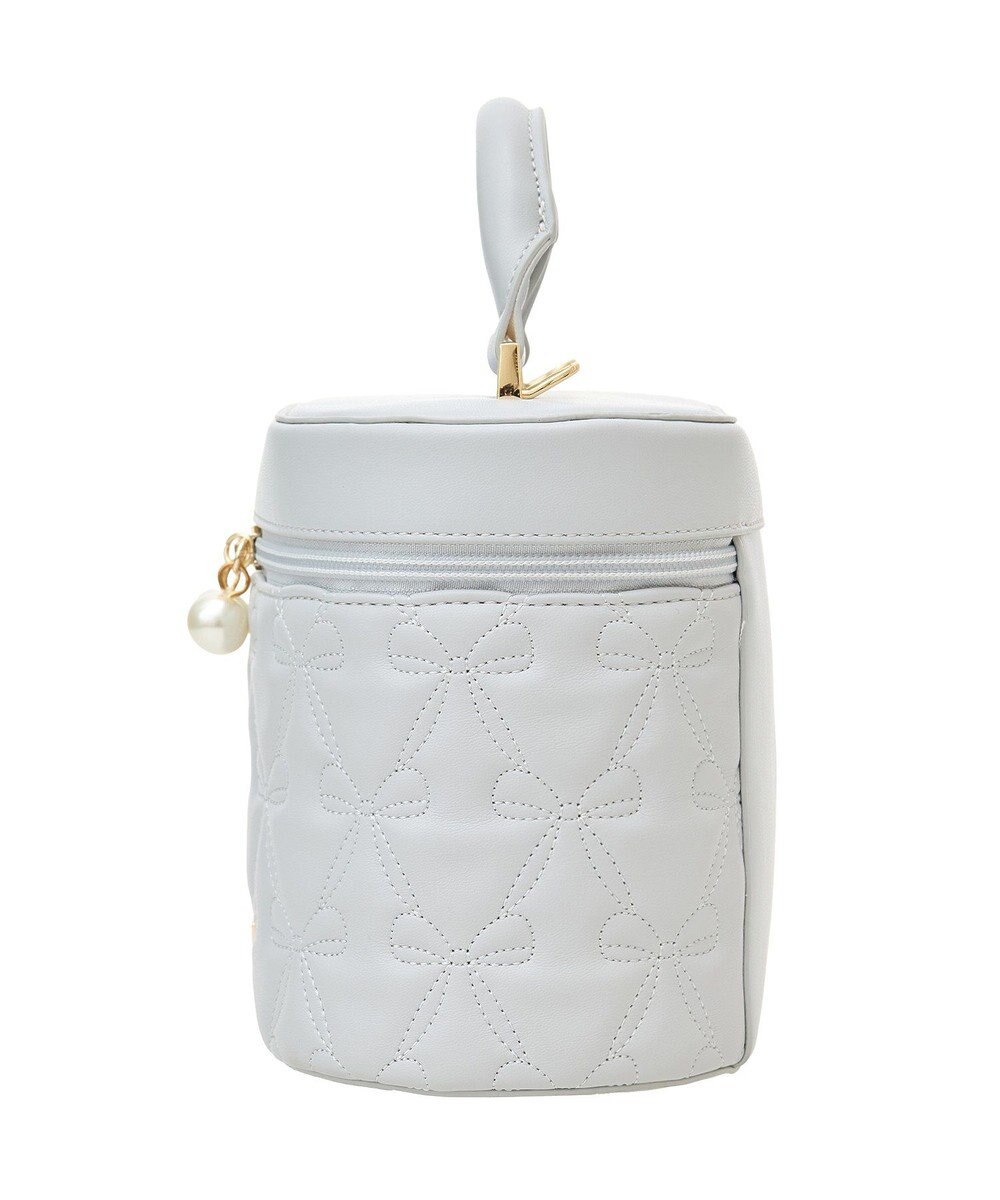 Maison de FLEUR EC限定リボンキルティングキューブバッグ 