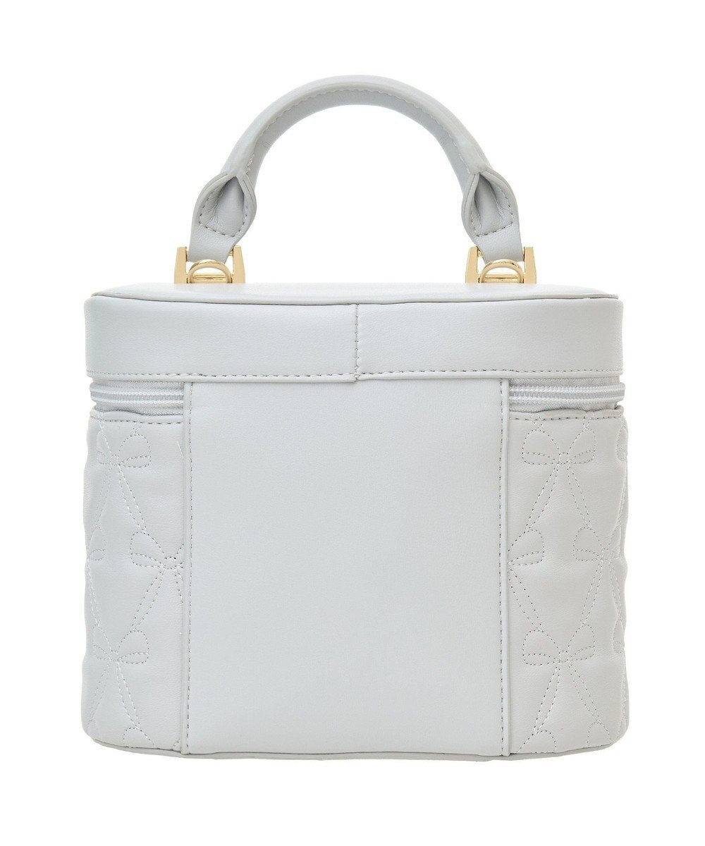 Maison de FLEUR EC限定リボンキルティングキューブバッグ 