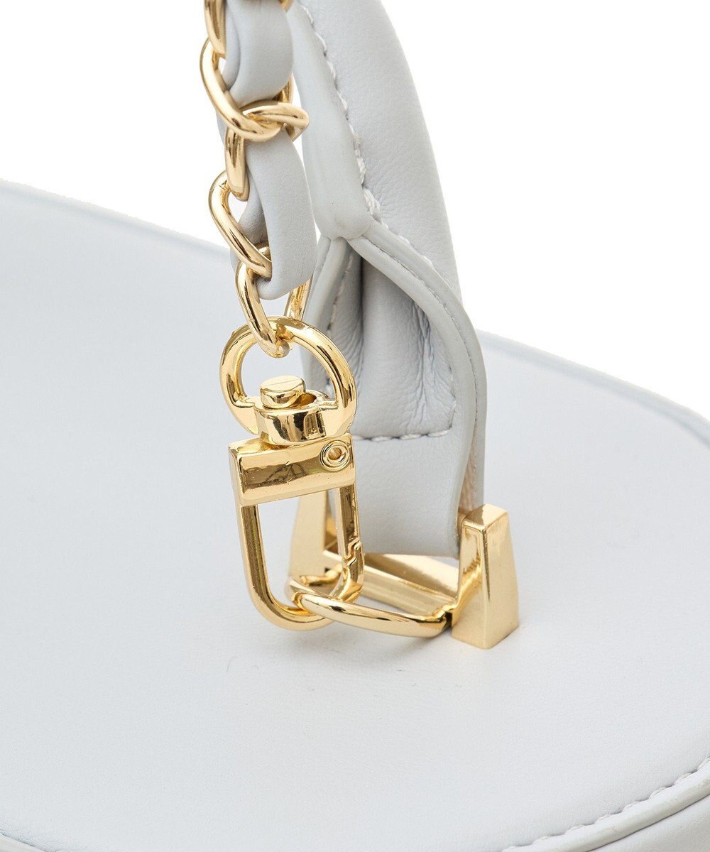 Maison de FLEUR EC限定リボンキルティングキューブバッグ 