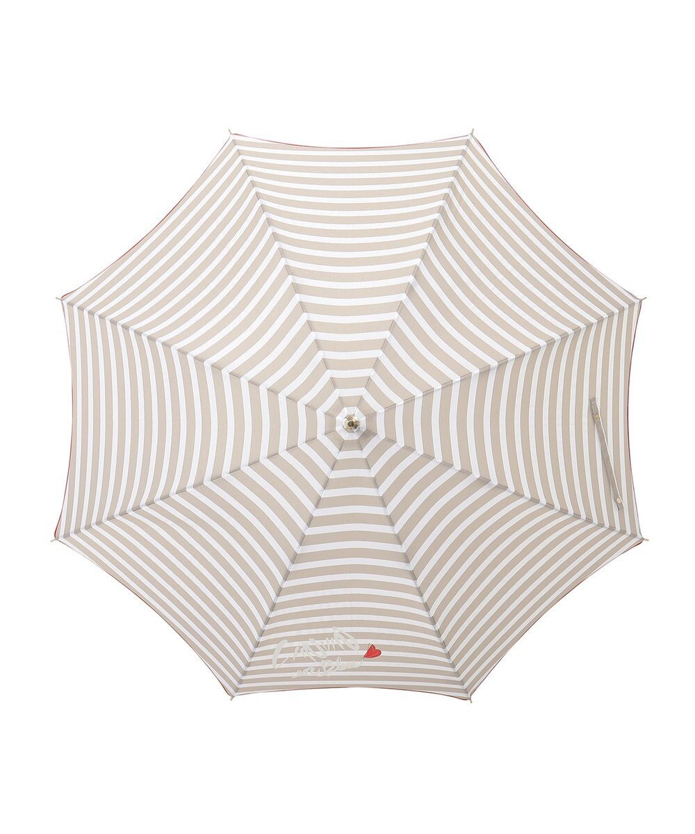 MOONBAT LANVIN en Bleu 長傘 ボーダー 