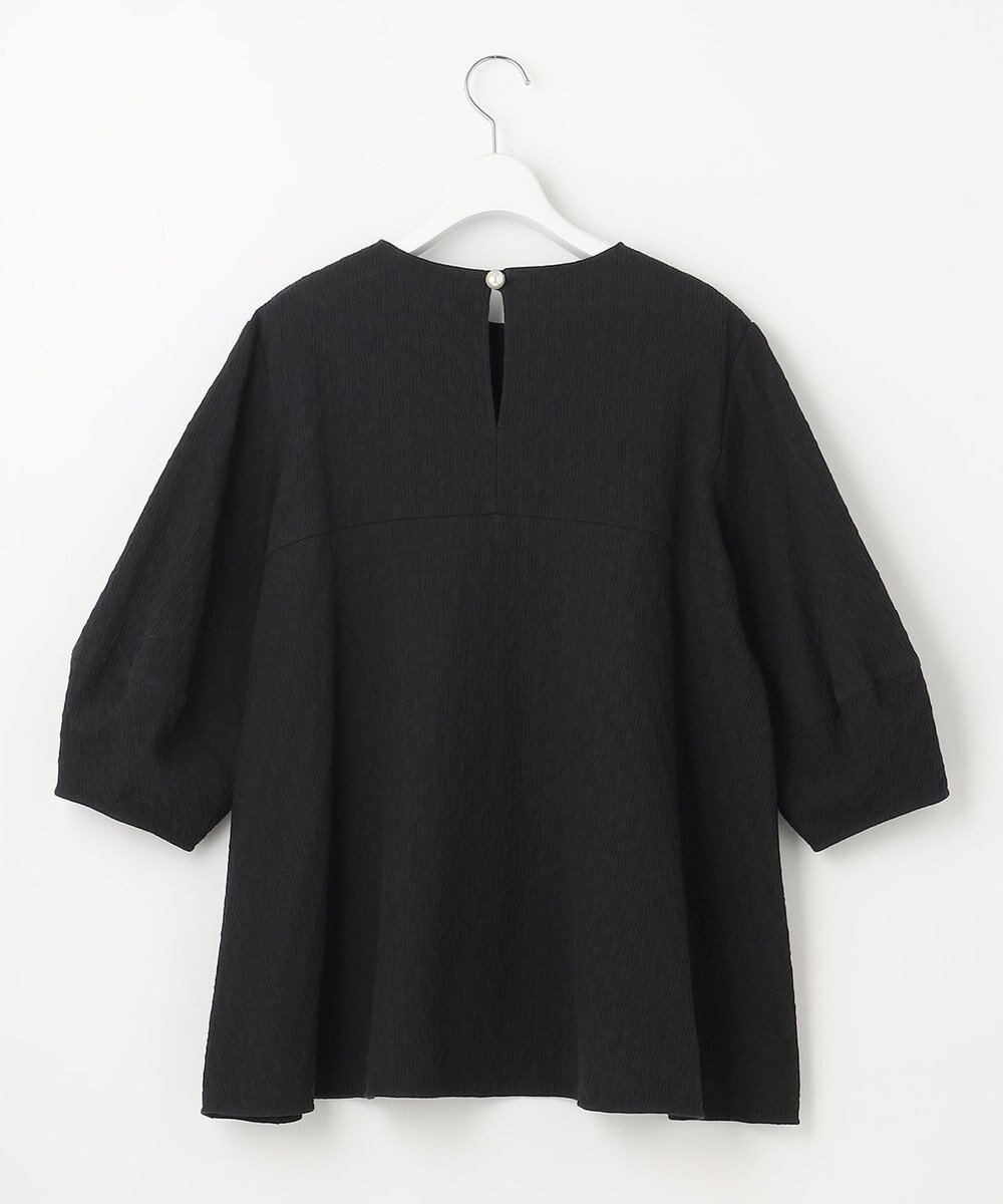 UNFILO 【洗える/シワになりにくい】フクレジャガードブラウス 