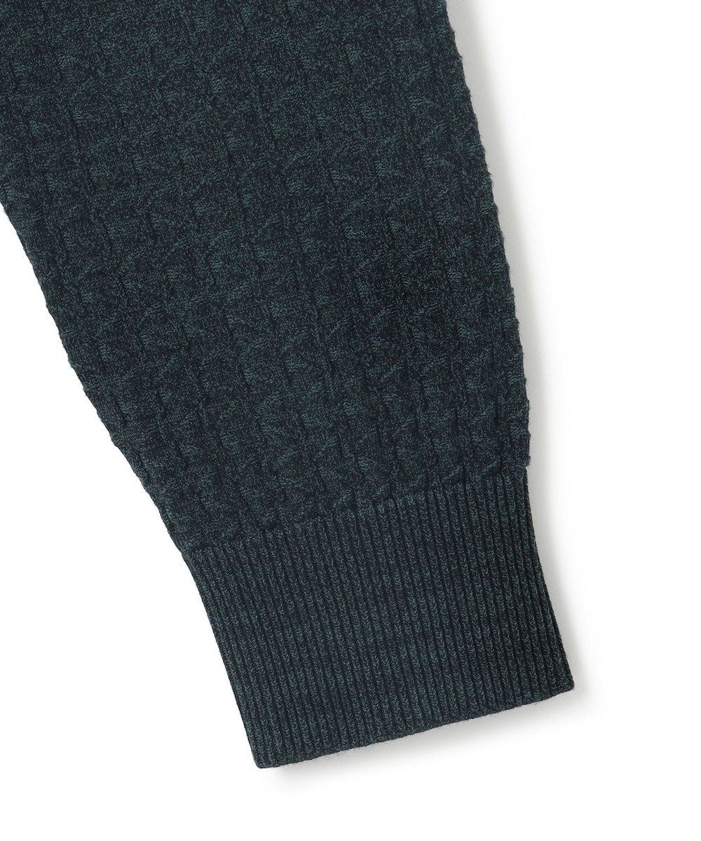 JOSEPH HOMME 【イージーケア】 ヴィスコースリンクス　ジップアップカーディガン 