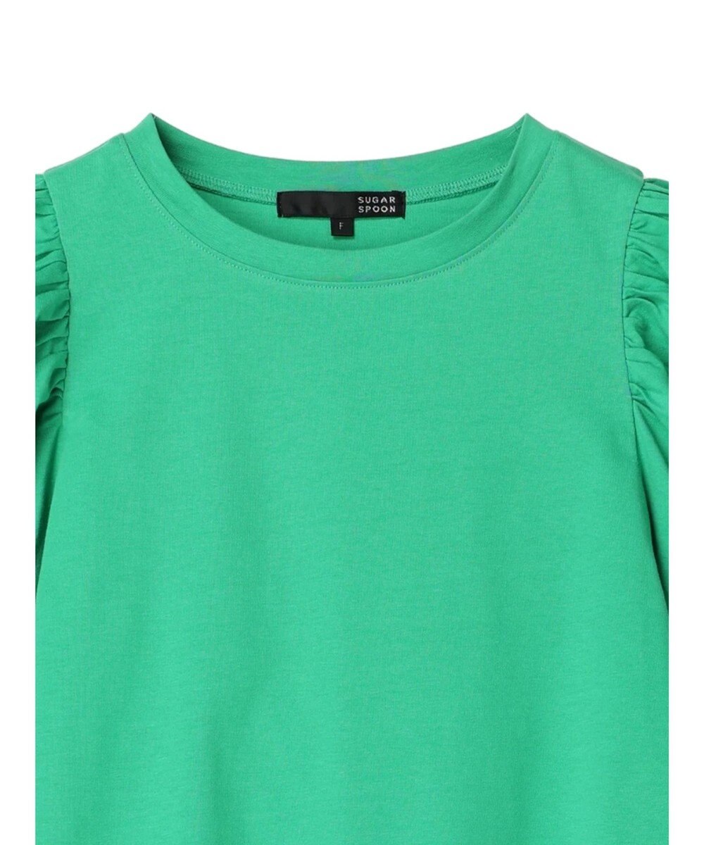 Green Parks ・ＳＵＧＡＲ　ＳＰＯＯＮ　ギャザーパフＴシャツ 