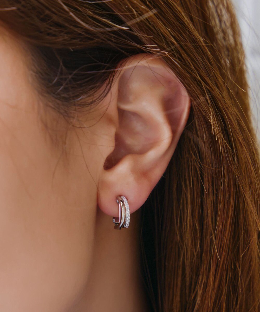 Tiaclasse ツーラインイヤリング 