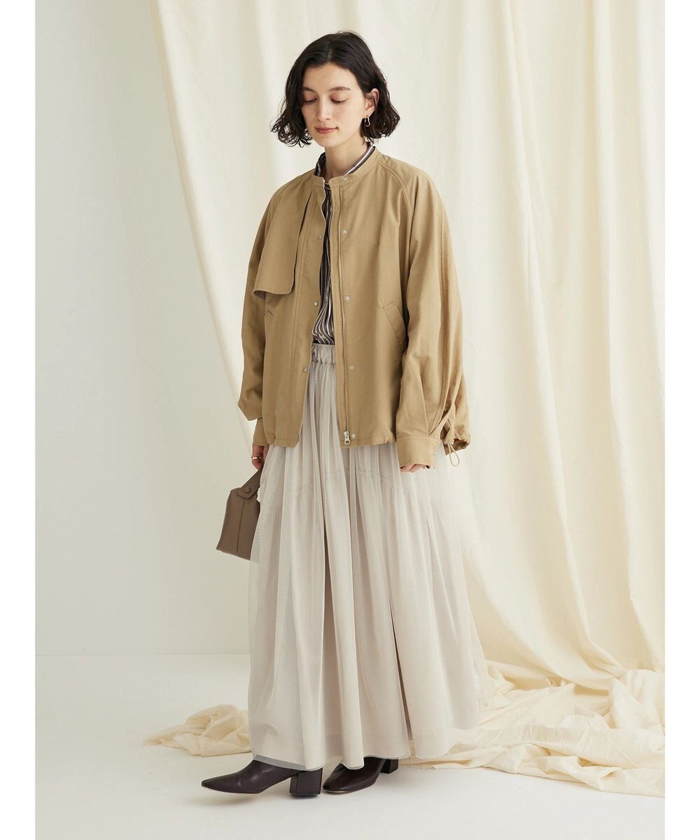 CRAFT STANDARD BOUTIQUE 綿ナイロングログランブルゾン 