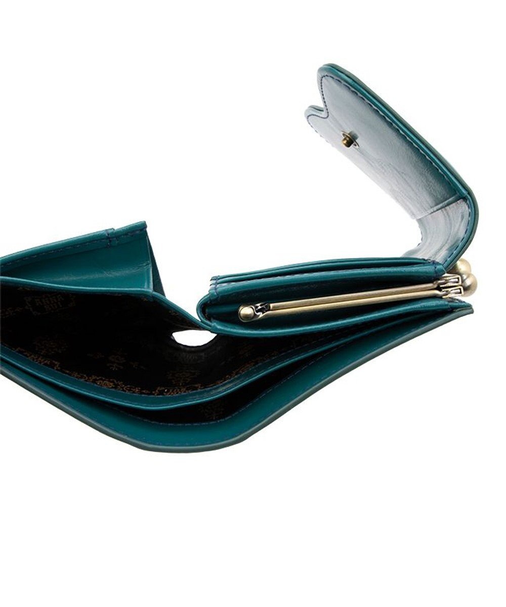 ANNA SUI リーブル 口金二つ折り財布 