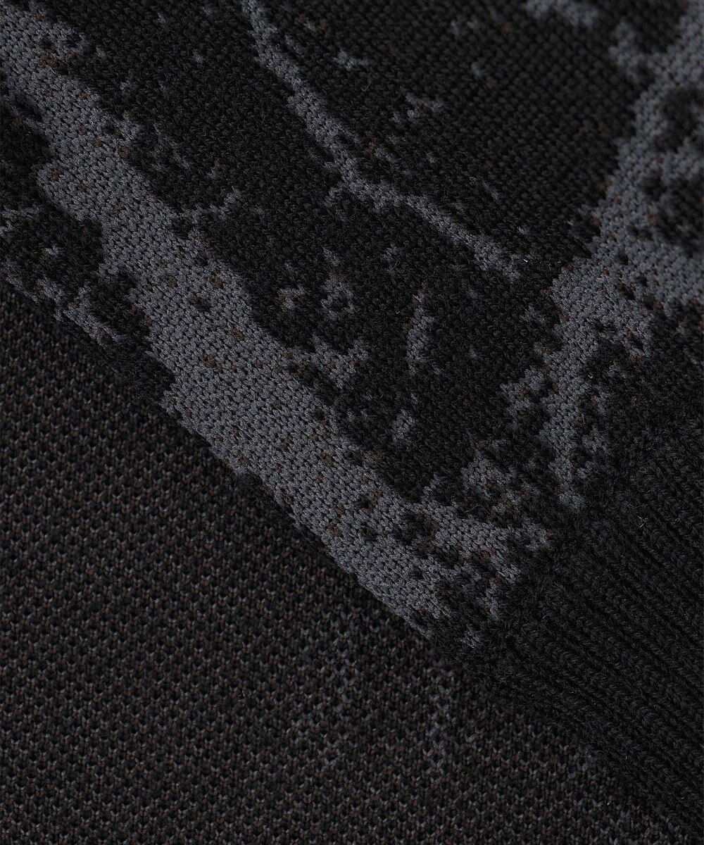 JOSEPH HOMME フォレストジャガードブロック　クルーネックニット 