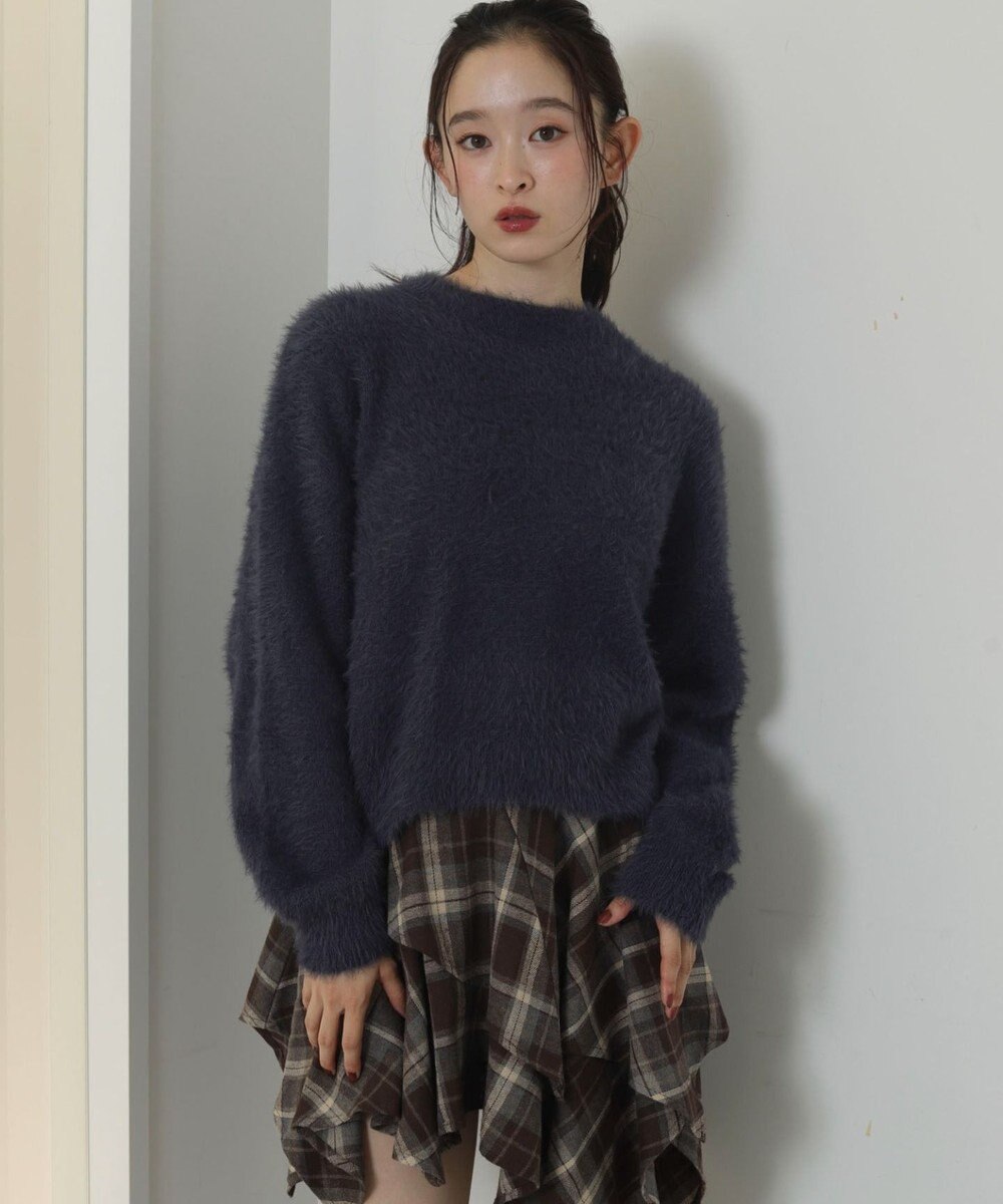 WEGO シャギーニットプルオーバー 