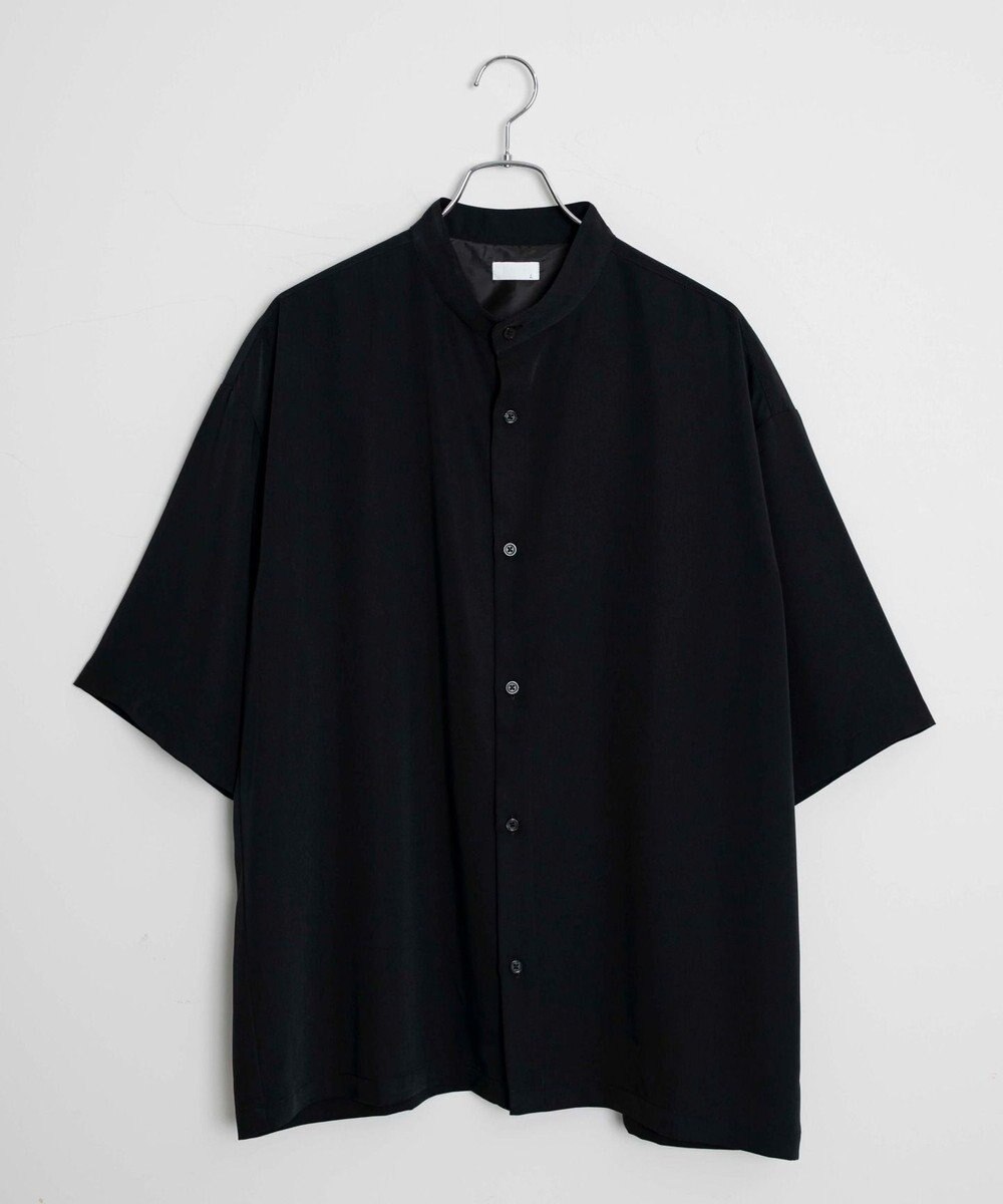 WEGO トロミBIGバンドカラーシャツ（S） 