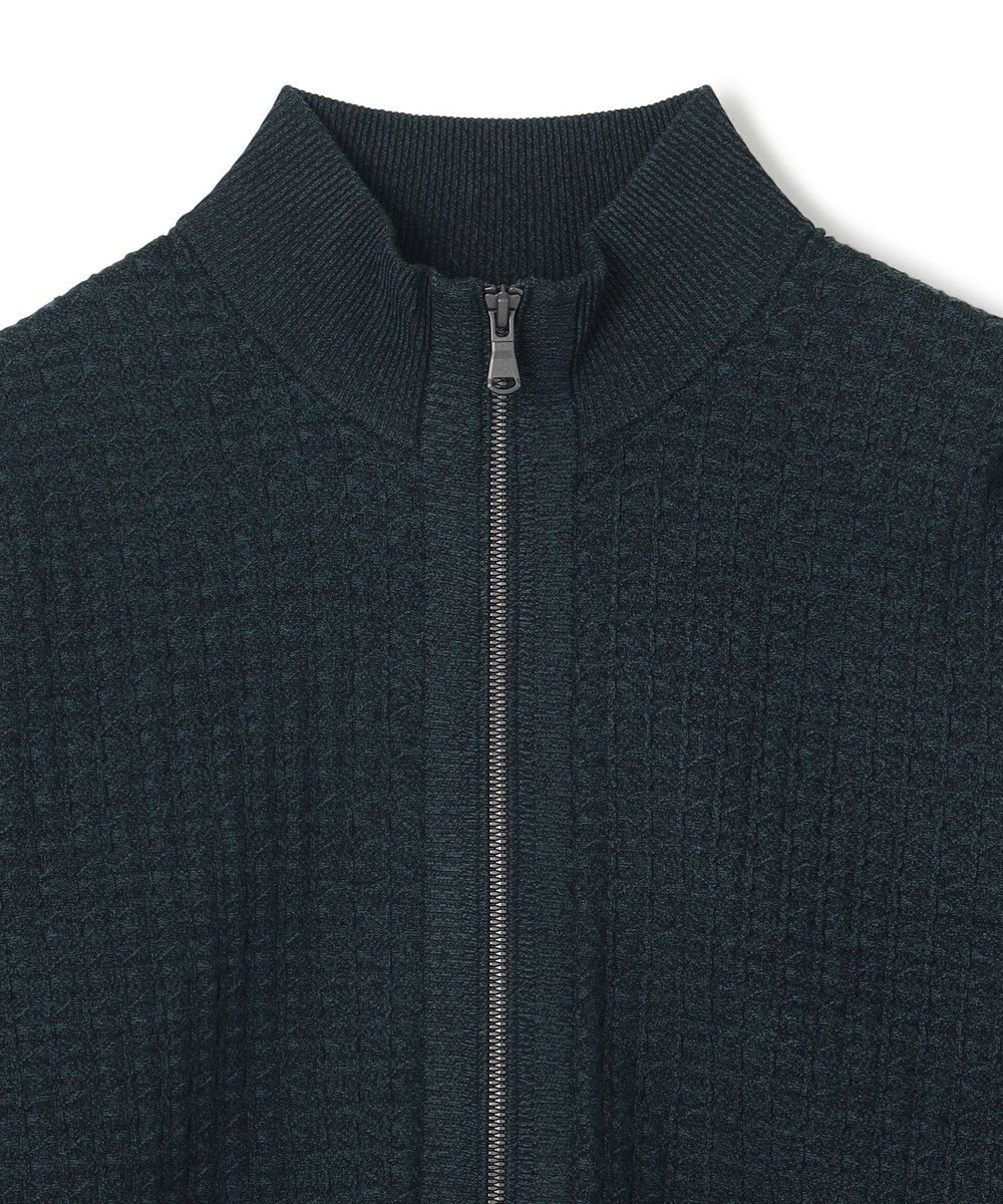 JOSEPH HOMME 【イージーケア】 ヴィスコースリンクス　ジップアップカーディガン 