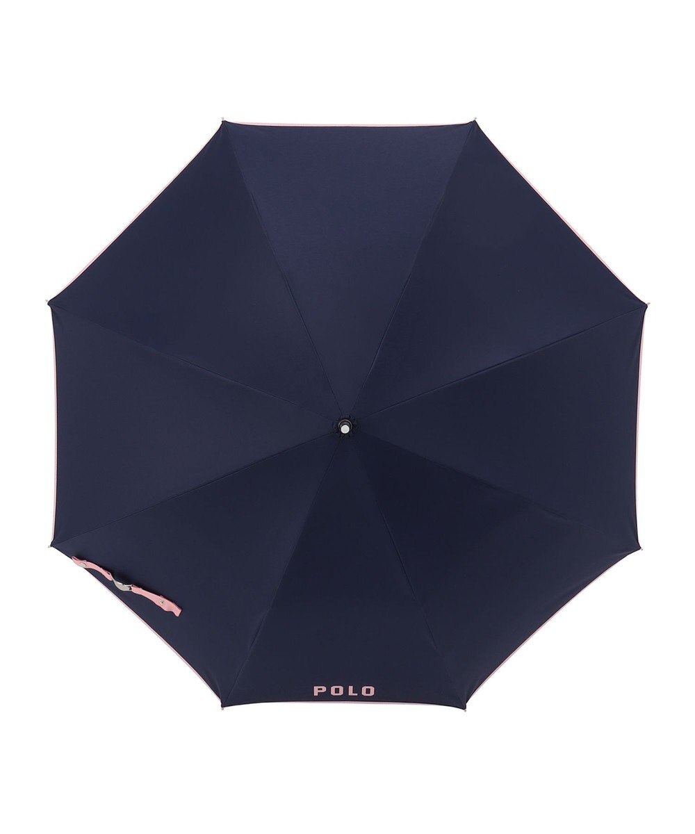 MOONBAT POLO RALPH LAUREN 晴雨兼用日傘 長傘 ポロベアプリント／一級遮光 遮熱 UV 