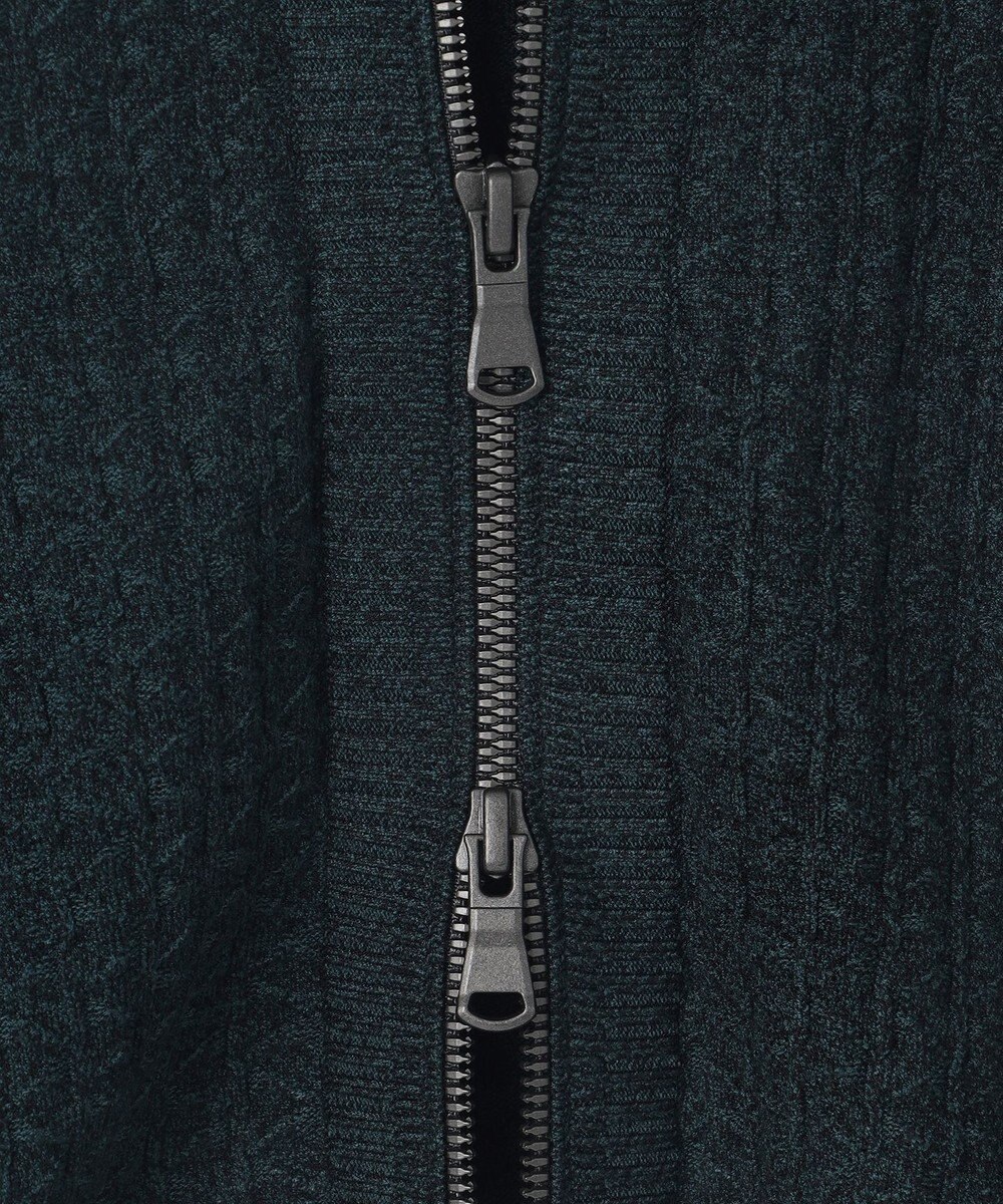 JOSEPH HOMME 【イージーケア】 ヴィスコースリンクス　ジップアップカーディガン 