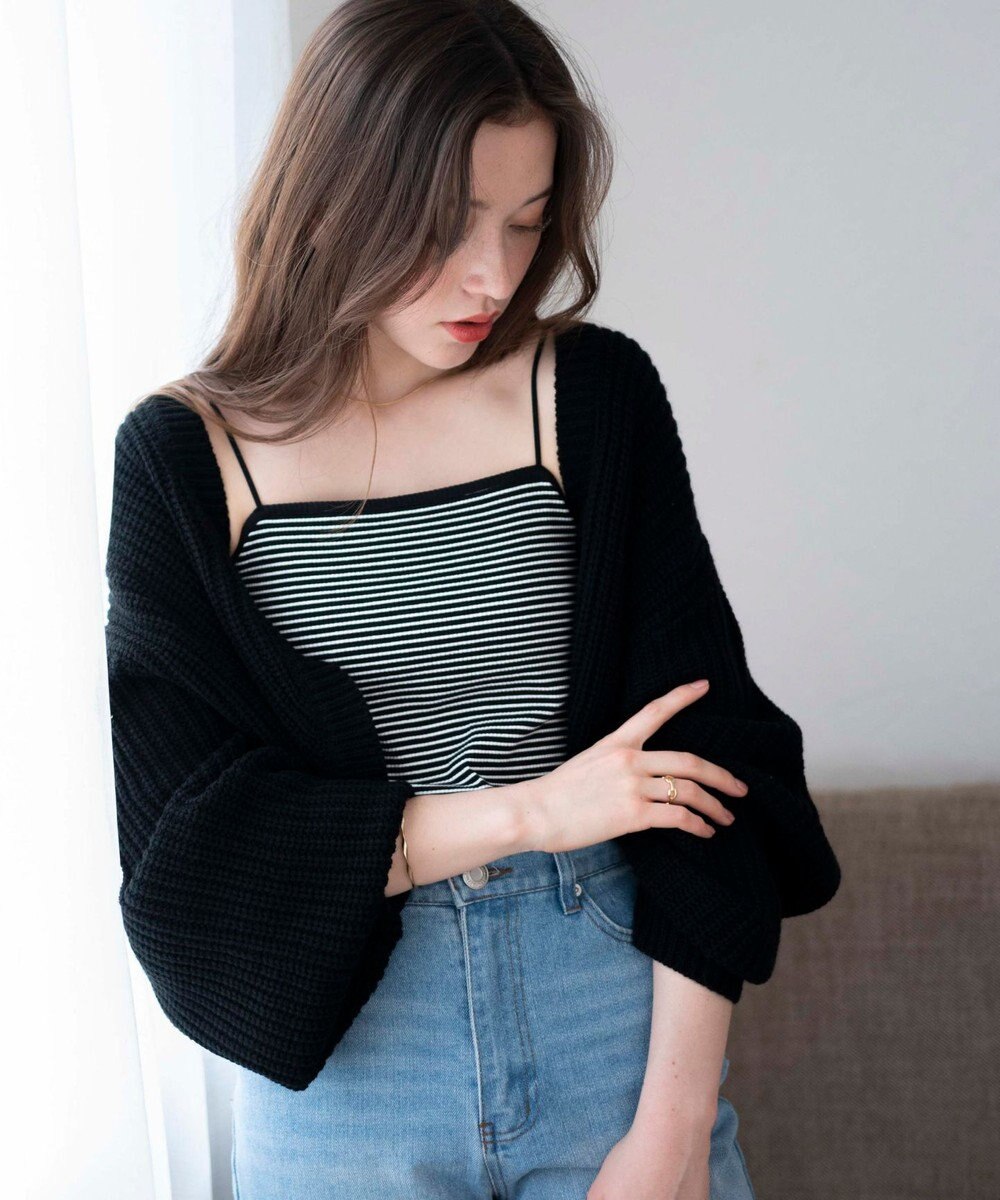 WEGO 【カップ付き/SMサイズ展開】なちゅ盛れカップインキャミ 