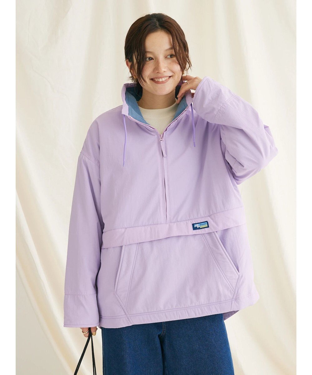 CRAFT STANDARD BOUTIQUE ナイロン×裏フリースアノラックブルゾンＬ／Ｓ 