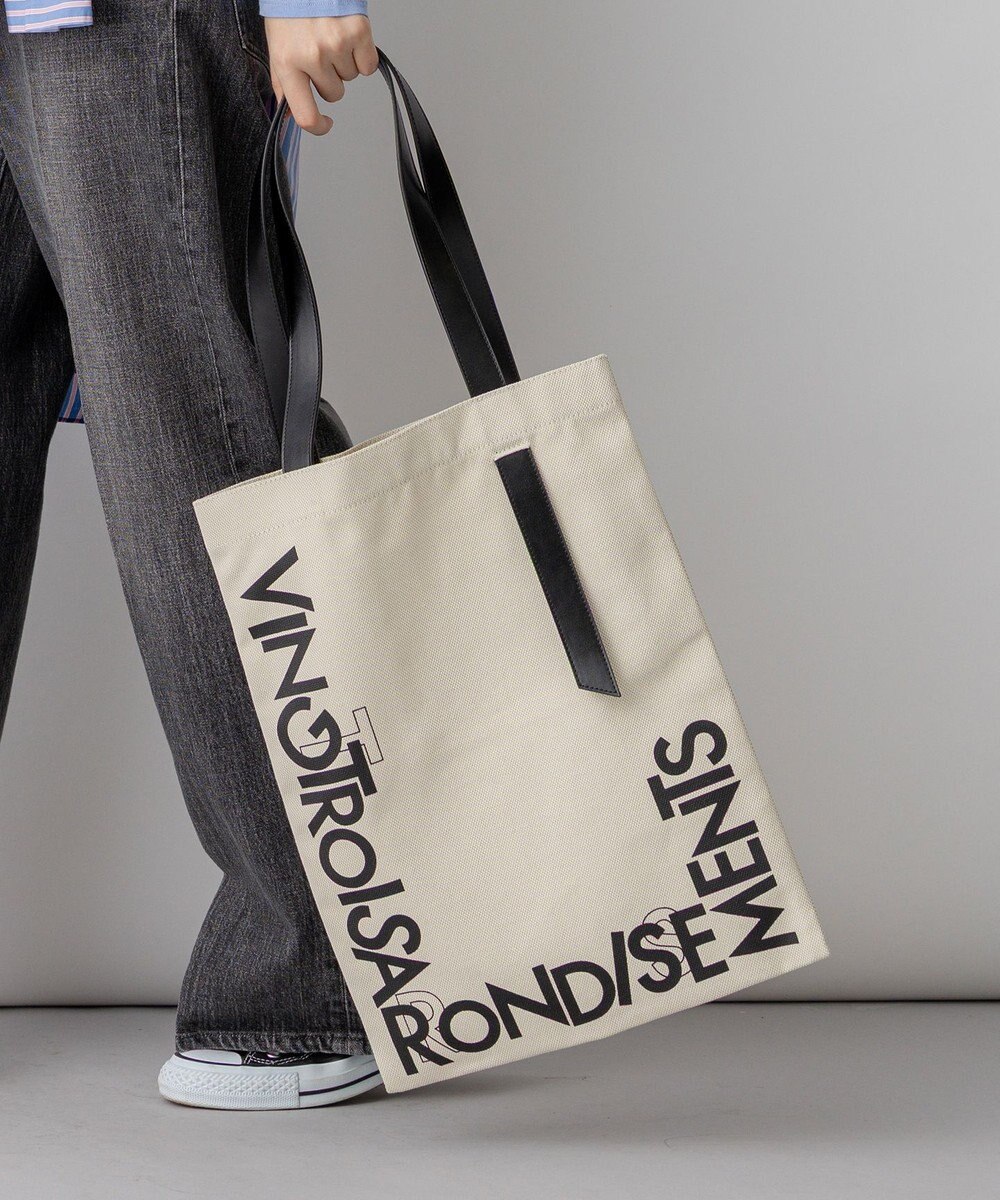 23区 【先行予約/Oggi掲載】VINGT-TROIS ロゴ トートバッグ 