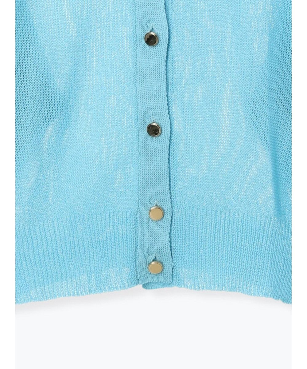 Te chichi 【WEB限定カラーあり】ペーパータッチヤーン2wayメッシュニット 