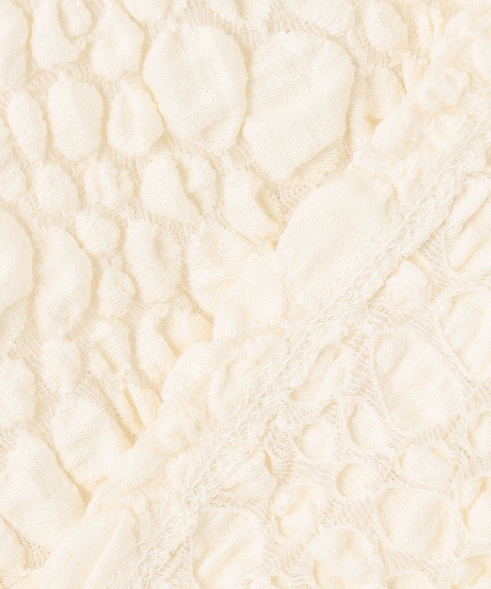 uncrave 【洗濯機洗い可】ストレッチレース トップス （uncrave WHITE） 