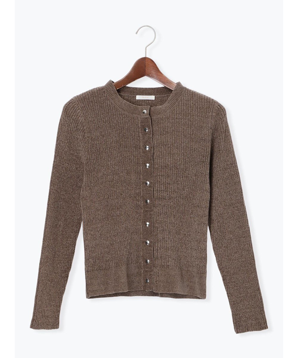 Te chichi モールリブカーディガン 