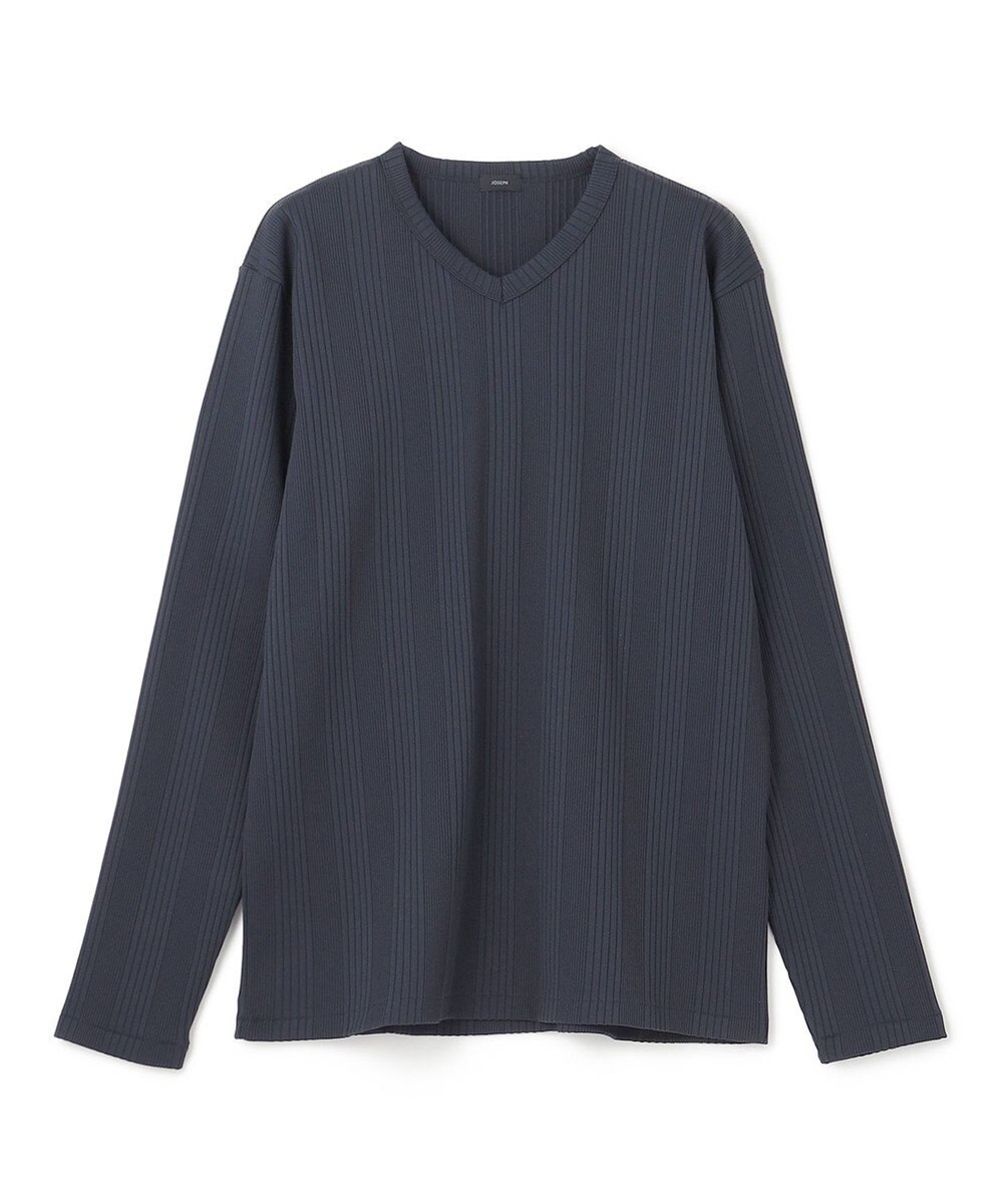JOSEPH HOMME 【LEON 掲載】テックリブジャージー　Vネックカットソー 