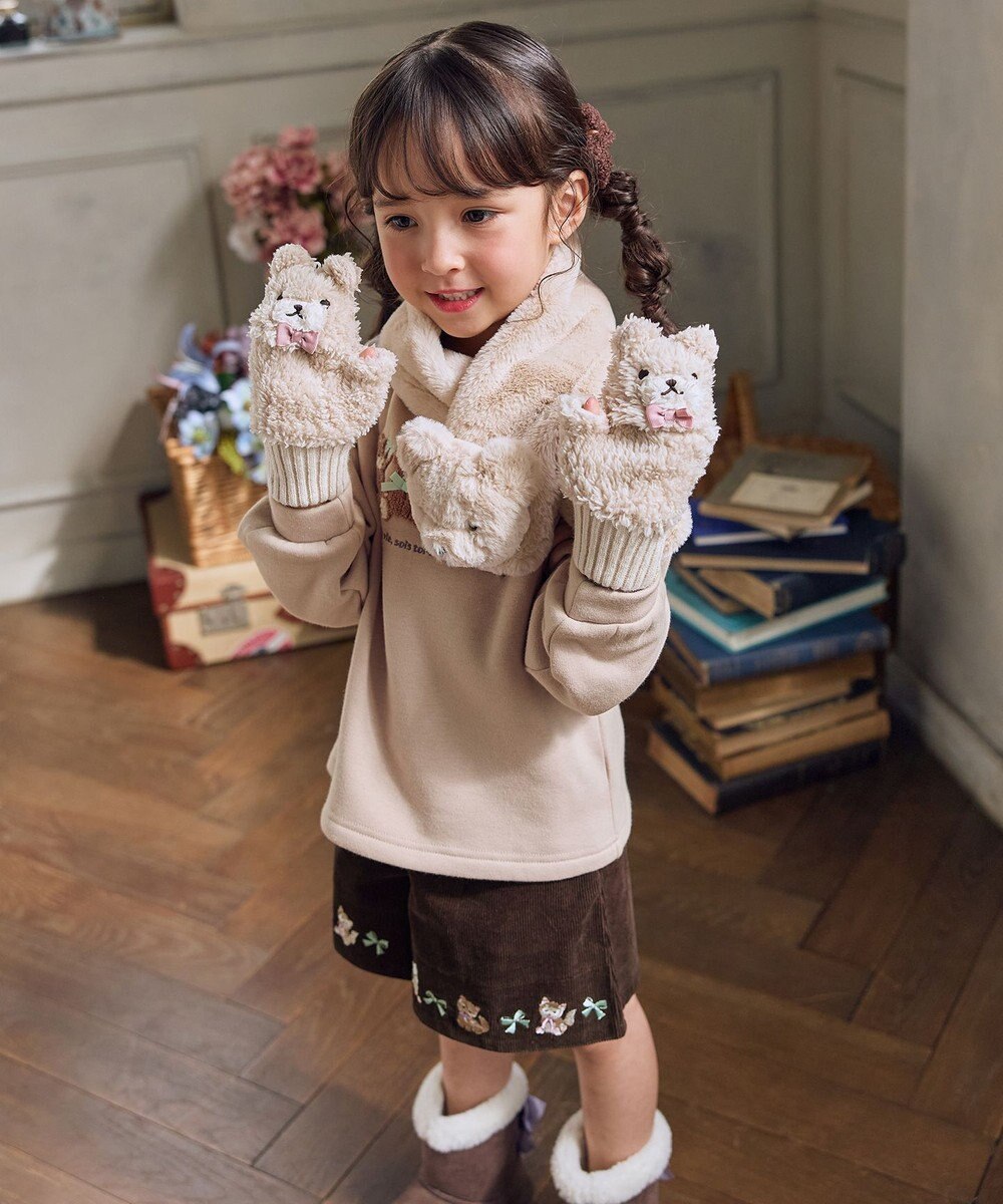 ANY KIDS アニマル2WAY手袋 