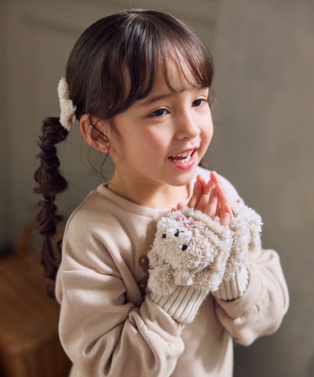 ANY KIDS アニマル2WAY手袋 