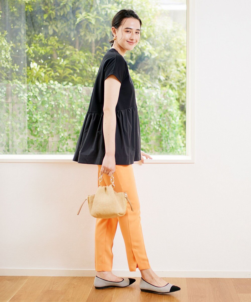 UNFILO L 【GLOW 6月号掲載/接触冷感/ストレッチ】BEAUTY FORM タフタコンビTシャツ 