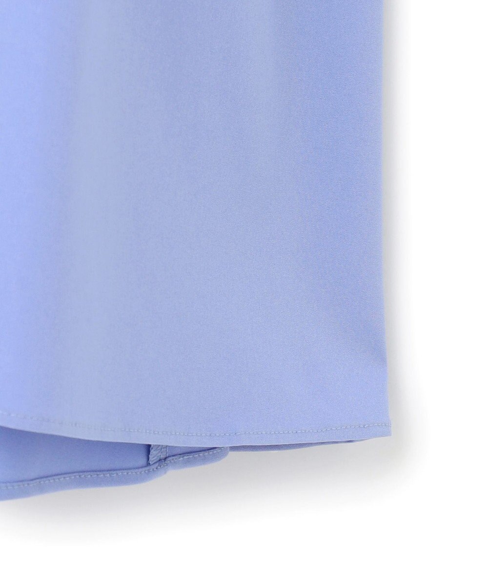 23区 【洗える】シルキータフタコンビ ペプラム カットソー 