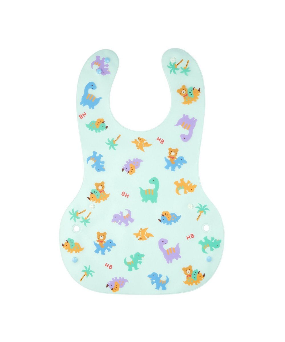 MIKI HOUSE HOT BISCUITS 総柄 お食事スタイ 