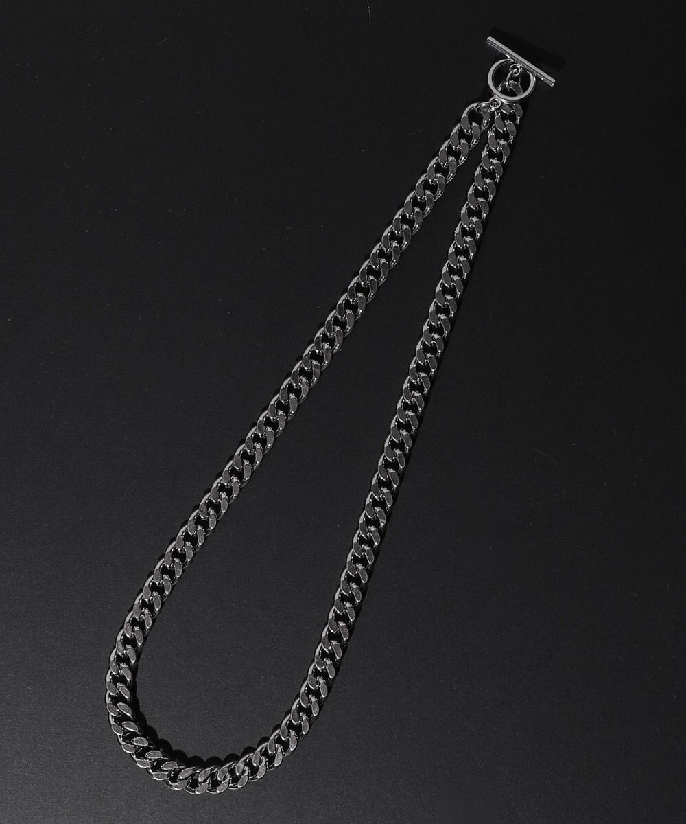 WEGO Mステンレスマンテルチェーンネックレス 