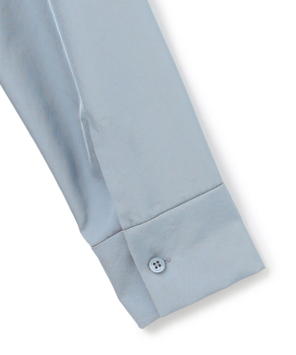 ICB L 【WEB限定・洗える】シルキーツイル  クロップドシャツ 