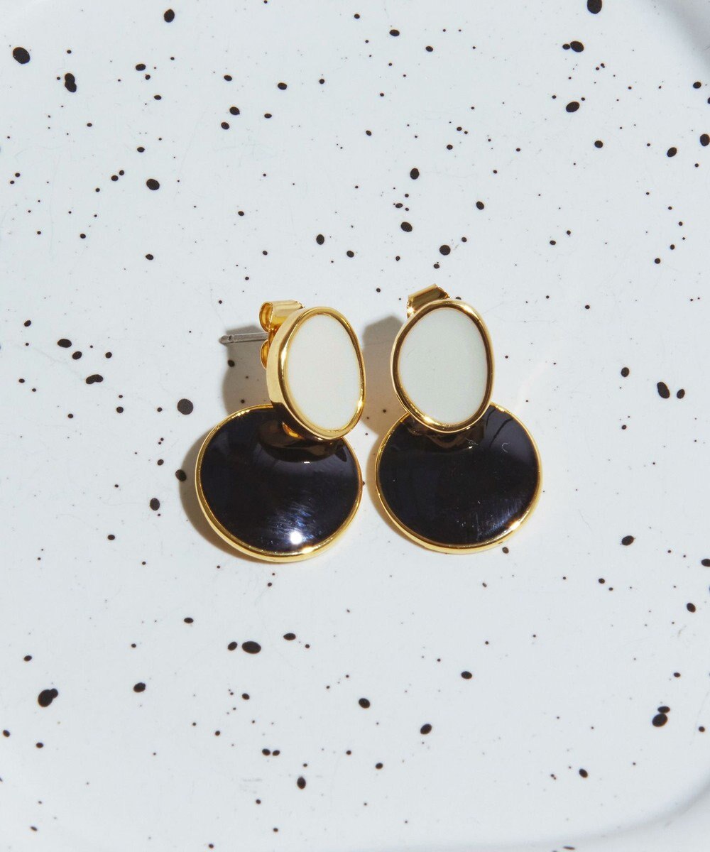 Tiaclasse 2トーンピアス 