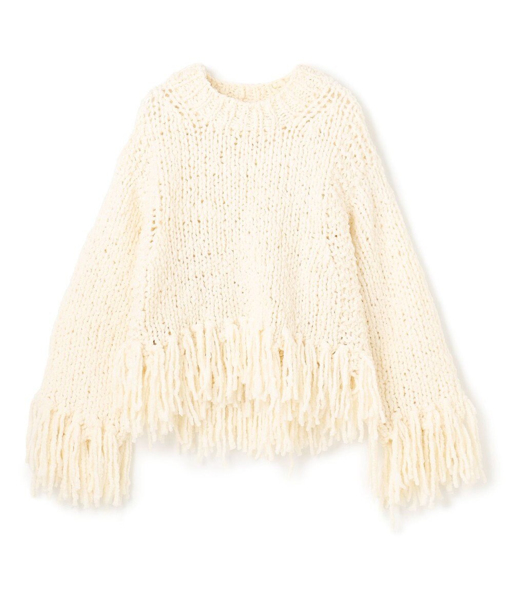 uncrave フリンジプルオーバー 