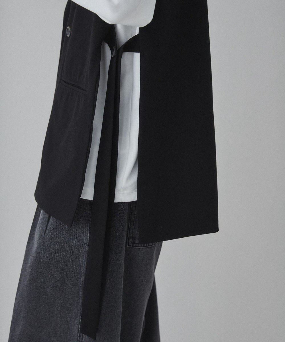 WEGO 【ユニセックス着用ITEM】TRノーカラーベスト 