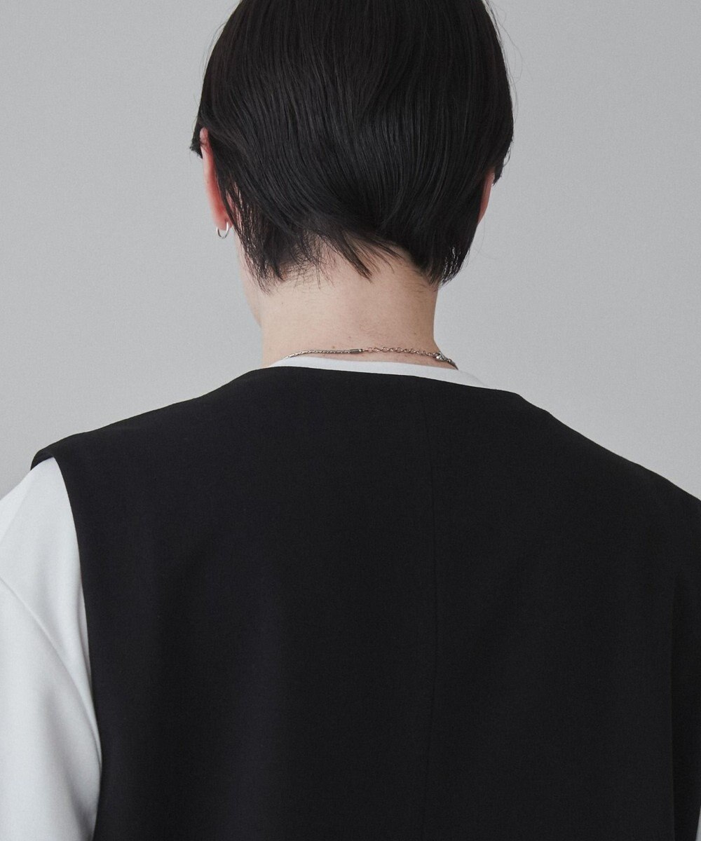 WEGO 【ユニセックス着用ITEM】TRノーカラーベスト 