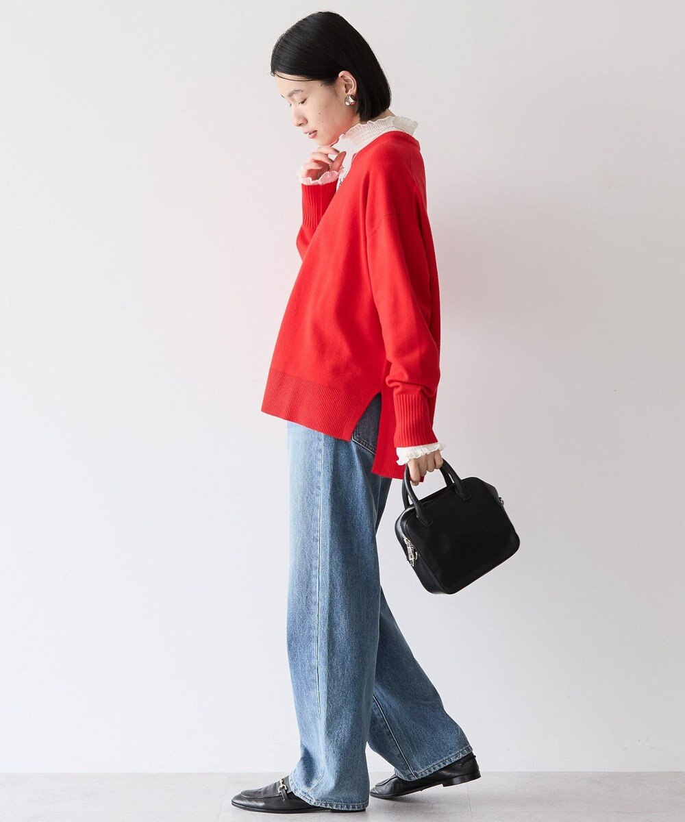 AMERICAN HOLIC バイパチサイドスリットニットプルオーバー 