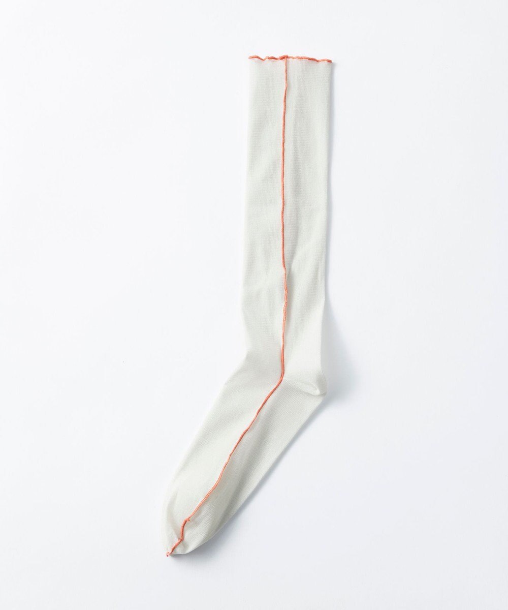 TRICOTE メローフロックメッシュソックス 