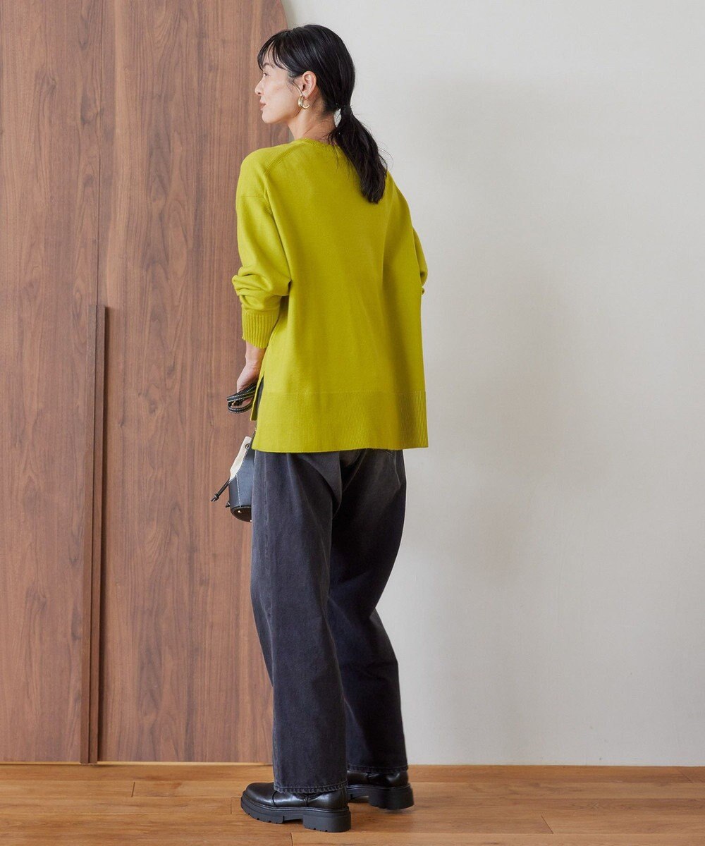 AMERICAN HOLIC バイパチサイドスリットニットプルオーバー 