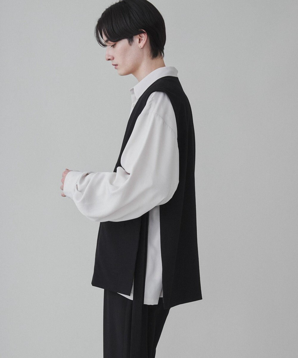 WEGO 【ユニセックス着用ITEM】TRノーカラーベスト 